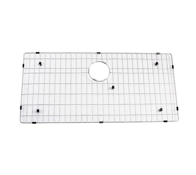 Kraus Kbg-200-36 Stainless Steel Bottom Grid With Protective Anti-scratch Bumpers For Khf200-36 Kitchen Sink