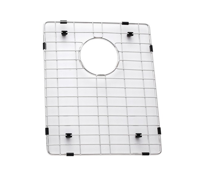 Kraus Kbg-203-33-2 Stainless Steel Bottom Grid With Protective Anti-scratch Bumpers For Khf203-33 Kitchen Sink Right Bowl
