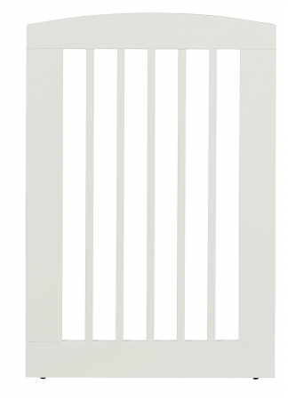 Furniture 153603 36 In. Ruffluv Single Panel Pet Gate Large - White