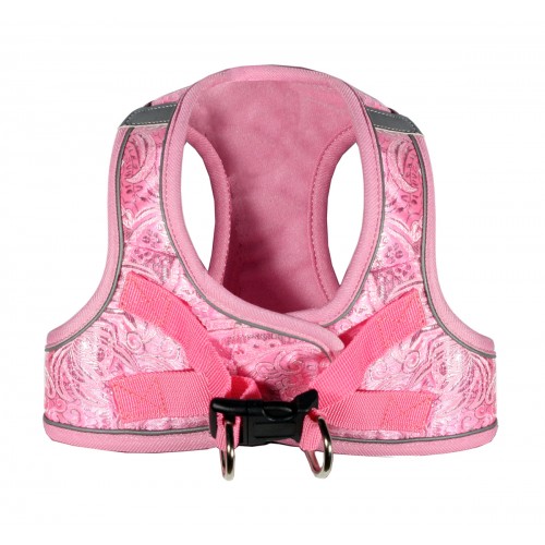Extra Large Ez Reflective Royal Elegance Harness - Pink