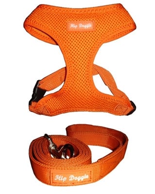 Hd-6pmhor-2xl 2xl Ultra Comfort Mesh Harness Vest - Orange