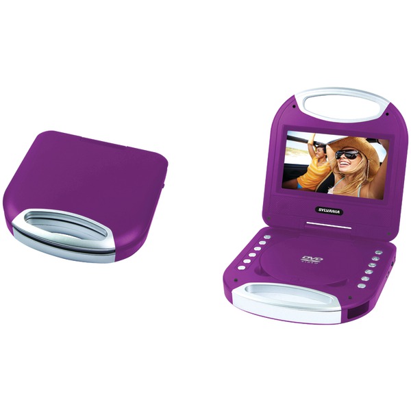 UPC 058465801533 product image for Sylvania SDVD7049-PURPLE Portable DVD Player with Integrated Handle Purple - 7 i | upcitemdb.com