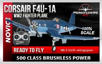 Parkflyers 4030 Corsair F4u-1a Select Scale Rtf 2.4ghz