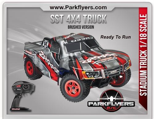 Parkflyers 76044-1 Latrax Sst 1-18 Scale 4wd Stadium Truck