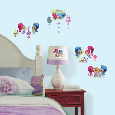 Shimmer & Shine Rmk3161sc Peel & Stick Wall Decals