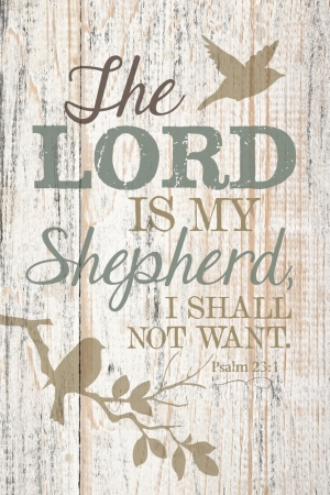 99275 New Horizons - Lord Is My Shepherd Plaque