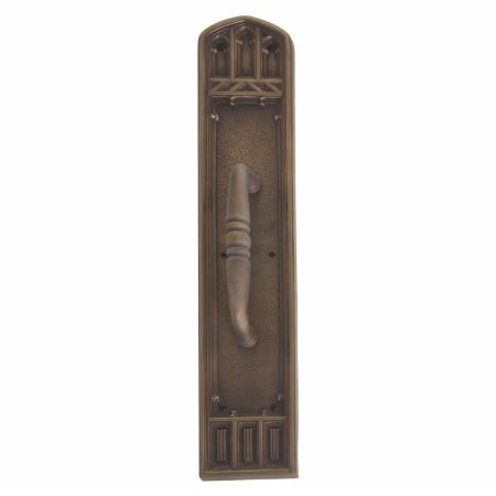 Apollo Pull Plate With Colonial Pull, Venetian Bronze Finish - 3.63 X 18 In.