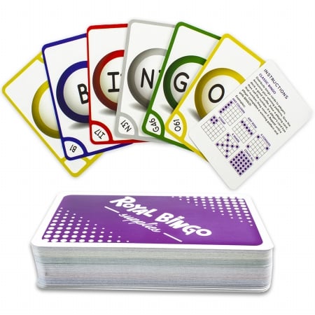 Gbin-802 Jumbo Bingo Calling Cards