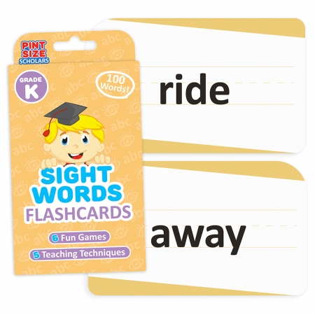 Eflc-002 Sight Words Flashcards, Kindergarten
