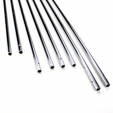 Gfoo-502 0.625 In. Hollow Steel Rods For Standard Foosball Tables, Set Of 8