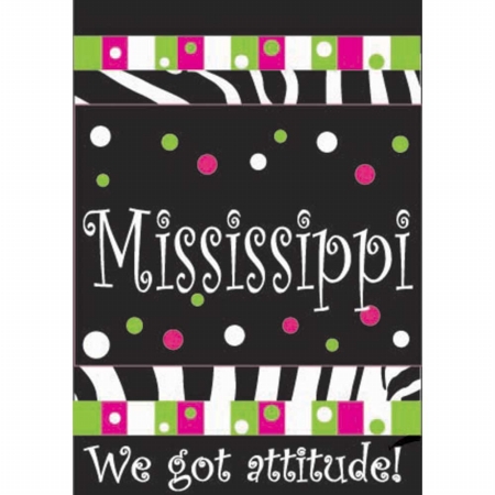 392 Mississippi-we Got Attitude Flag, Large