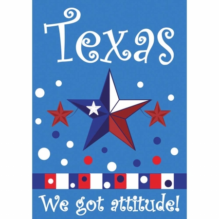 509 Texas Attitude Flag, Large