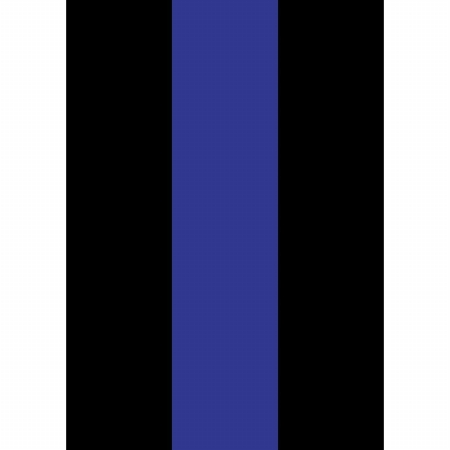 766 Thin Blue Line-police Support Flag, Large