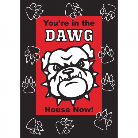 782 Oure In The Dawg House N Flag, Large