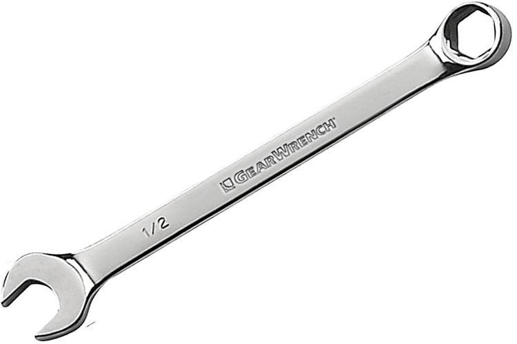 81769 6 Point Full Polish Combination Wrench - 0.31 In.