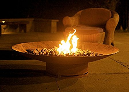 Asia-mls180-ng 60 In. Asia Match Lit Fire Pit, Natural Gas