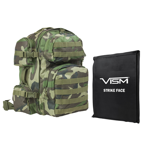 Bscbwc2911-a Tactical Backpack With One 10 X 12 In. Square Panels, Woodland Camo