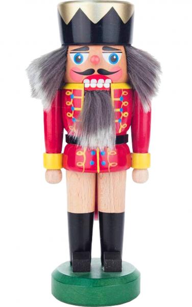 020-008-1 Dregeno Nutcracker - Red King With Two Tone Hair