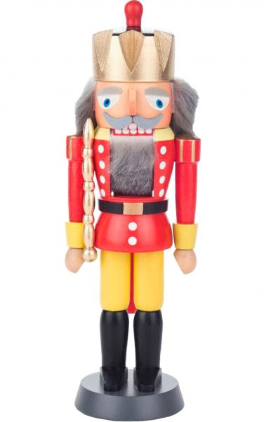 024-002 Dregeno Nutcracker - Red King With A Golden Crown