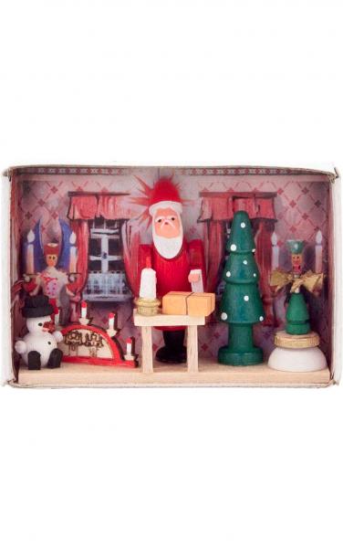 028-156 Dregeno Matchbox - Inside Santas Home