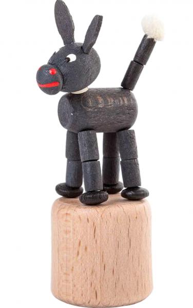 105-011 Dregeno Push Toy - Wobbly Donkey