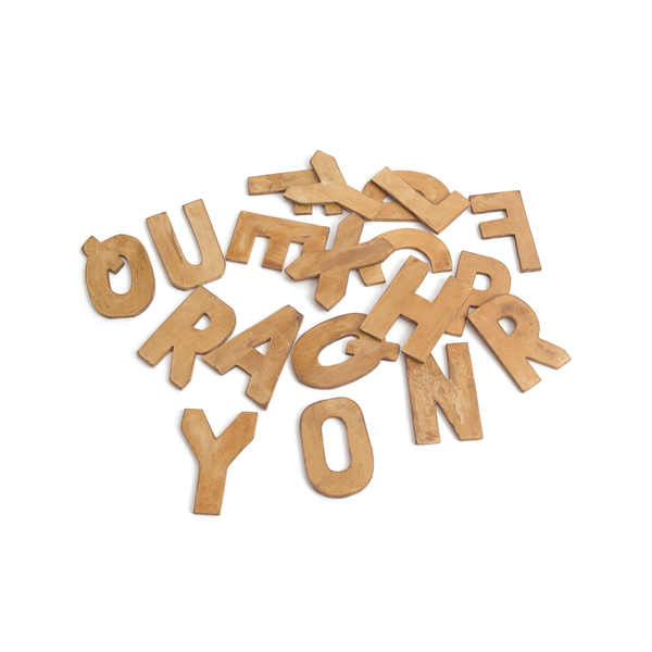 Go Home 20381 Wood Ms. Rays Alphabet Set Light Brown - 0.5 x 2.5 x 4 in. Go Home 20381 Wood Ms. Rays Alphabet Set Light Brown - 0.5 x 2.5 x 4 in.