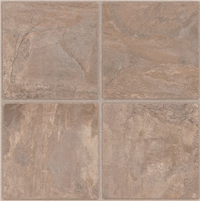 24495 Armstrong Peel N' Stick Tile 12 In. X 12 In. Chiseled Stone Cliffstone 6 In. Paver 1.65mm (0.065 In.) / 45 Sq. Ft. Per Case
