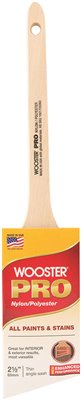 H2143-2.5 Wooster Pro Nylon / Polyester Thin Angle Sash Brush 2-1/2 In.