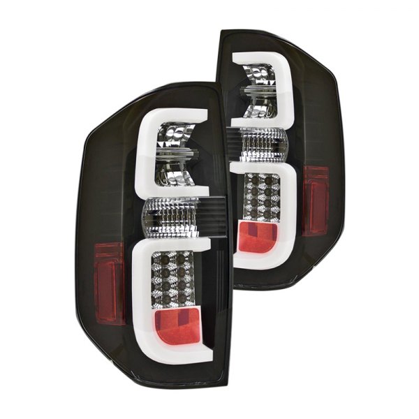 Yangson Ledt-2039b2 4 Piece Bermuda Black Led Tail Lamps For 2014 To 2016 Toyota Tundra
