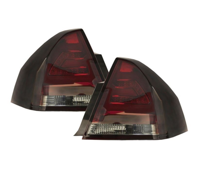 Yangson Ledt-317rs2 Red Smoke Led Tail Lamps For 2006 To 2013chevrolet Impala