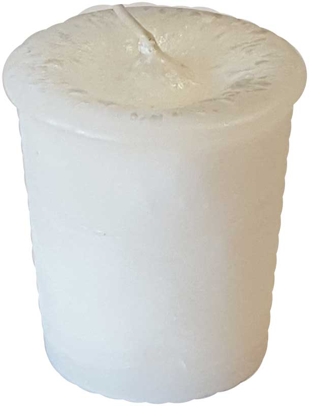 Cvhcle Cleansing Herbal Votive, White