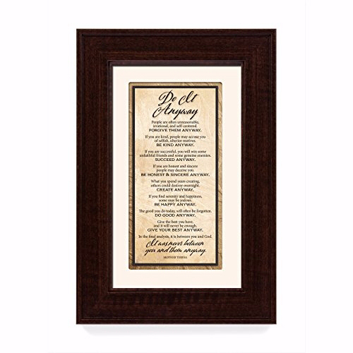 James Lawrence 70755 Traditions - Do It Anyway Frame Art