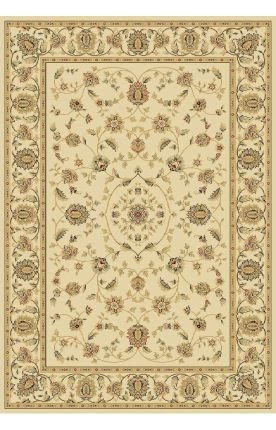 2070wh69c Radiance Mediterranean 023 Hanover 100 Percent Heavy-weight Heat Set Polypropylene Rug, Ivory - 5 Ft. 3 In. X 7 Ft. 7 In.