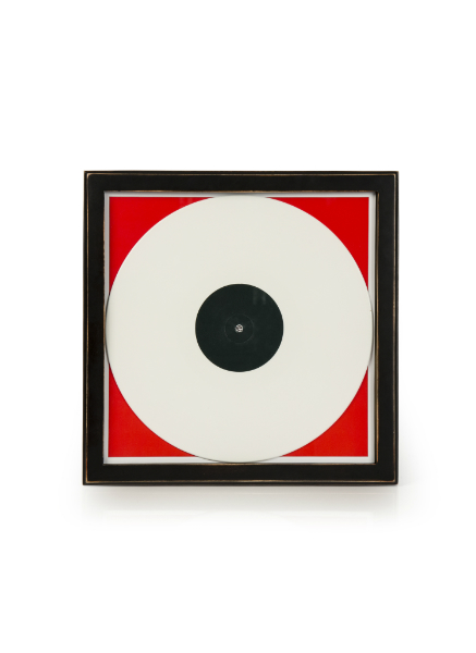 Ac1006a-bk Wood Vinyl Record Frame - Black