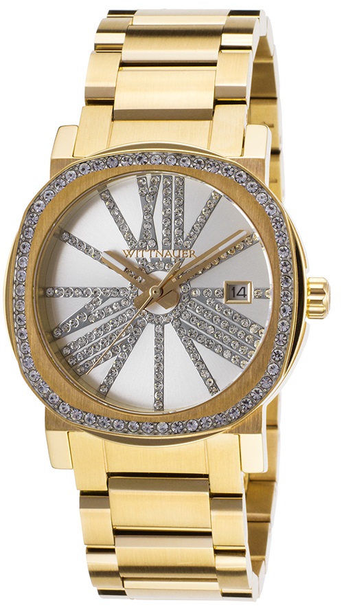 Gold-tone Stainless Steel Ladies Watch Wn4007