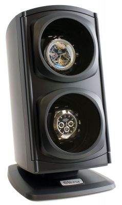 G015-black Automatic Double Watch Winder - Black