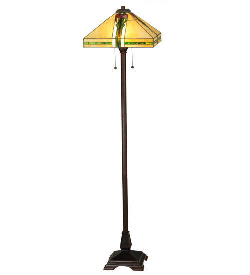 138127 62 In. Parker Poppy Floor Lamp