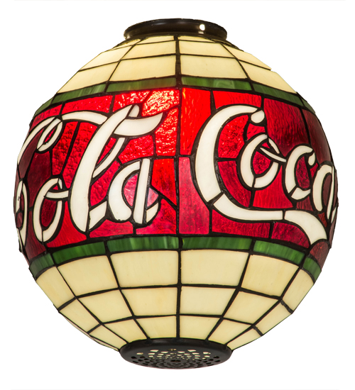 109477 12 In. Coca-cola Floor Lamp Shade, Beige Fawgr Ca Kawlt