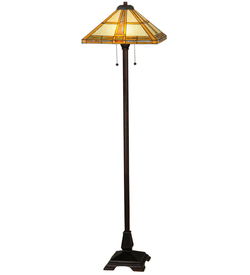 138769 62 In. Prairie Straw Floor Lamp