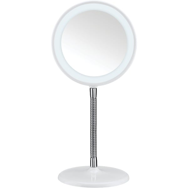 Be155gn Led Flex Neck Mirror, White