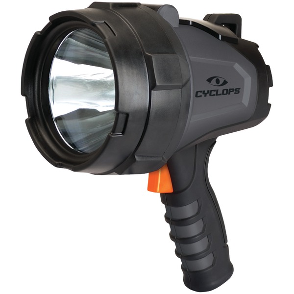 580-lumen Handheld Rechargeable Spotlight, Black