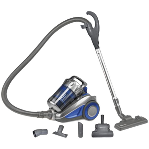 Kcca-1600 Iris Canister Vacuum Cleaner, Silver