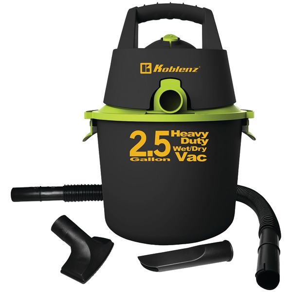 Wd-2.us 2.5-gallon Wet & Dry Vacuum, Black