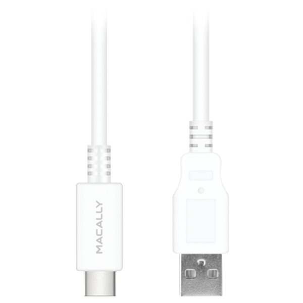 Macally UCUA6 MacBook 2015 Edition 3.1 USB-C to USB-A Charge & Sync Cable White - 12 in. & 6 ft. Macally UCUA6 MacBook 2015 Edition 3.1 USB-C to USB-A Charge & Sync Cable White - 12 in. & 6 ft.