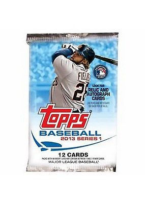 UPC 887521000531 product image for Topps T13BB1RP 2013 MLB Baseball Series 1 Retail | upcitemdb.com