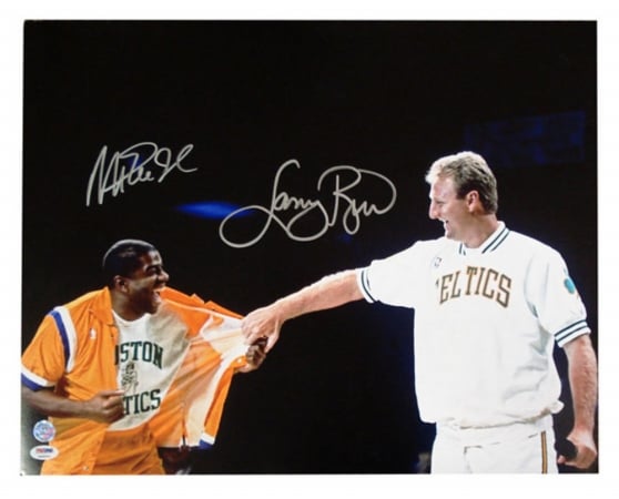 UPC 099304001356 product image for Steiner Sports Memorabilia AUBIRD16PS NBA Boston Celtics Retirement Night Shot B | upcitemdb.com