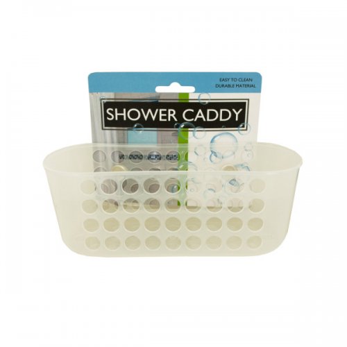 Bi798 Shower Caddy With Suction Cups, Transparent