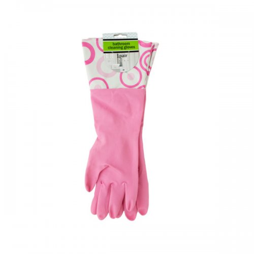 Bulk Buys OL098 Bathroom Cleaning Gloves with