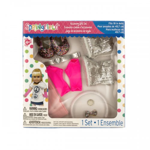 Ch122 Glitter Doll Accessory Gift Set