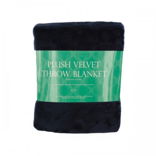 Ol636 Super Soft Plush Velvet Fleece Throw Blanket - Brown, Grey, White, Green, Blue, Pink, Beige